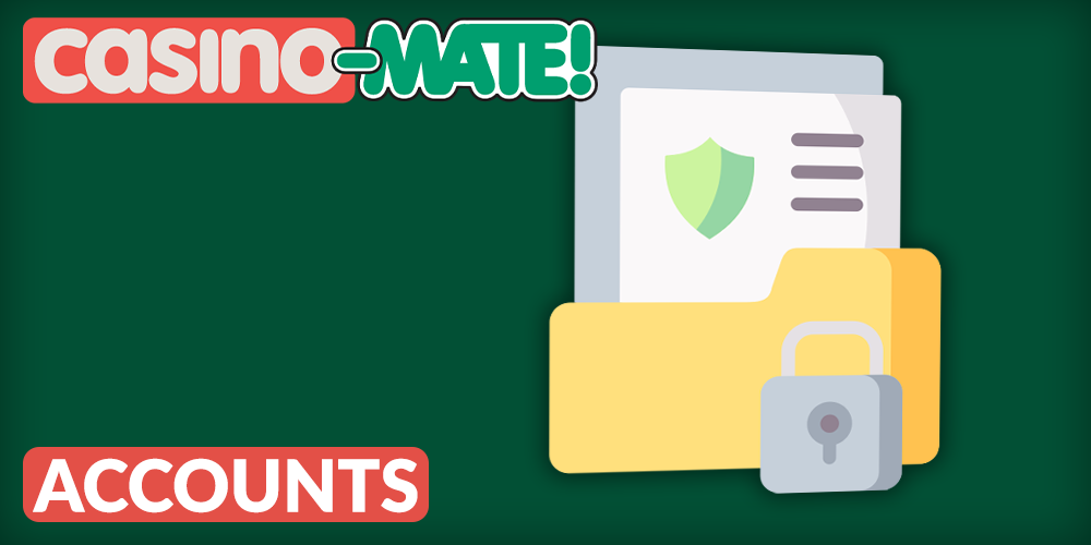 confidentiality of the information in Casino Mate account