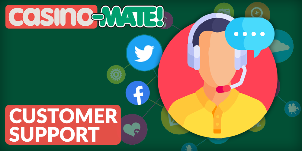Customer Support at Casino Mate