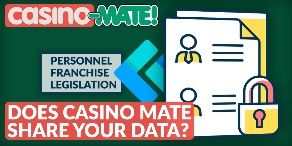 To whom Casino Mate can share player data