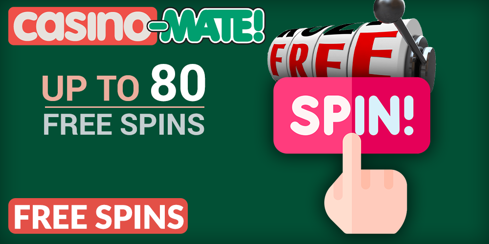 free spins conditions at Casino Mate