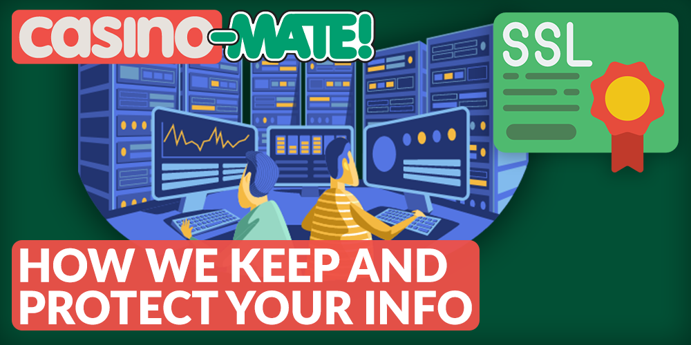 How Casino Mate Keep and Protect players data