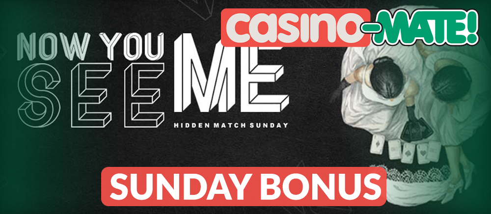 Sunday Bonus at Casino Mate