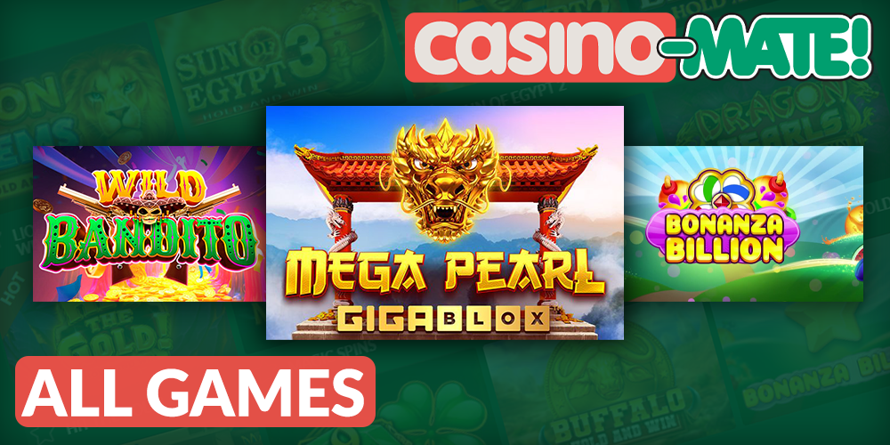 all 1500 Casino Mate games