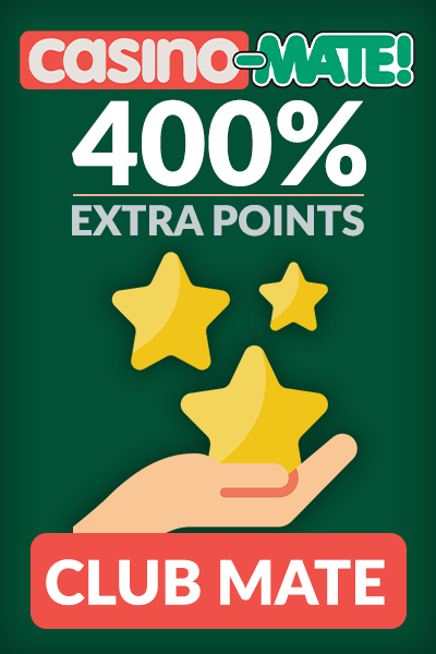 points for deposit in Casino Mate Club