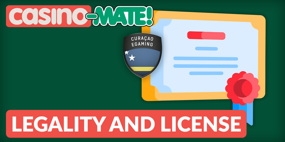 Gaming license Curacao for Australian Casino Mate