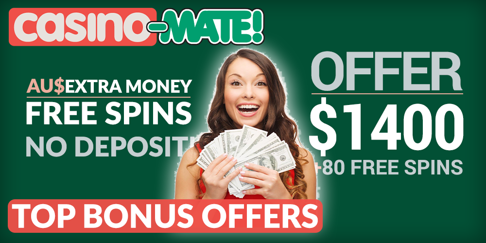 girl with money, TOP bonus offers for Aussies at Casino Mate