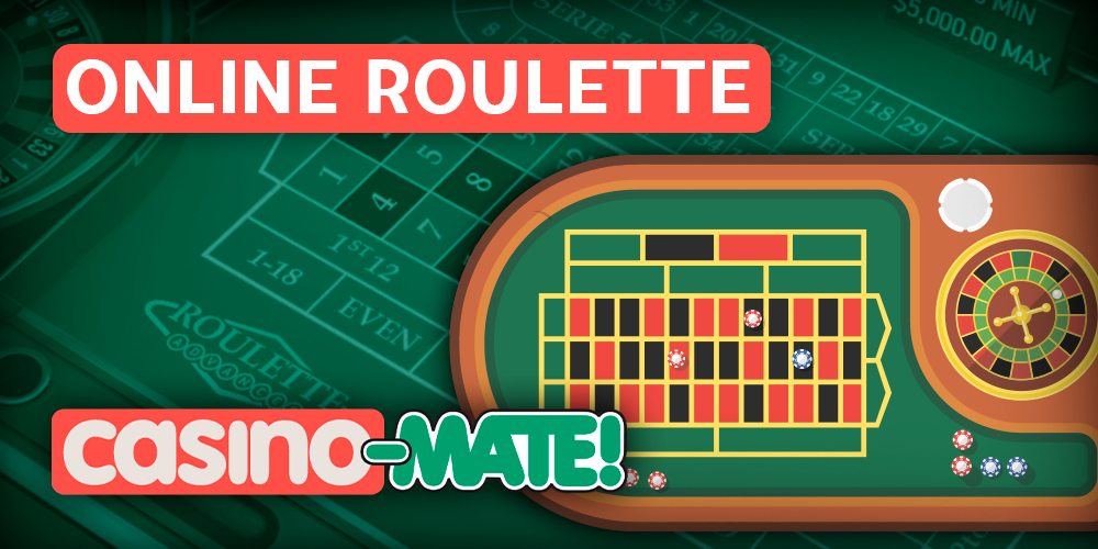 Online Roulette at Casino Mate - about roulette games